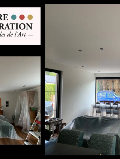 Peintre Brabant Wallon Dégât des eaux plafond