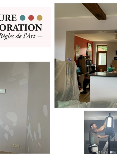 Peintre Brabant Wallon plafonnage